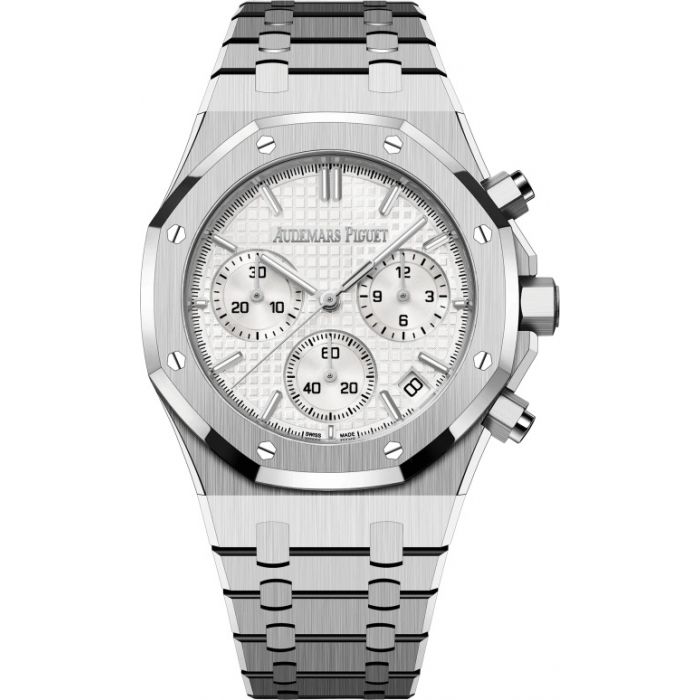 Audemars piguet royal oak chronograph stainless steel best sale