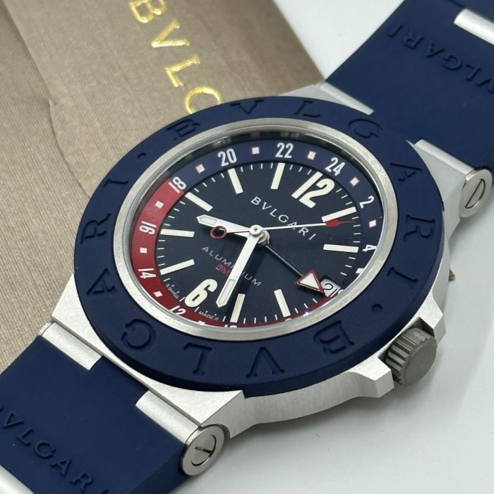 BVLGARI Aluminium GMT Watch 103554