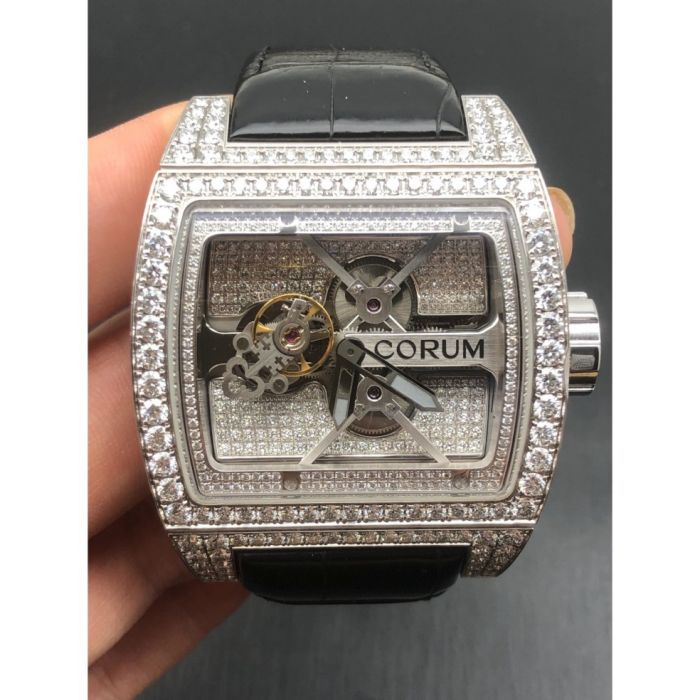 Corum Ti Bridge Tourbillon Diamonds 022.715.69 0F01 0000