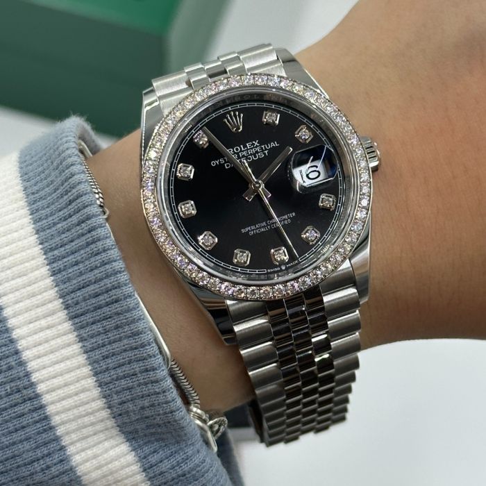 Datejust 36 diamond dial best sale