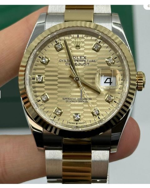 126233G Champ Fluted  Oyster
