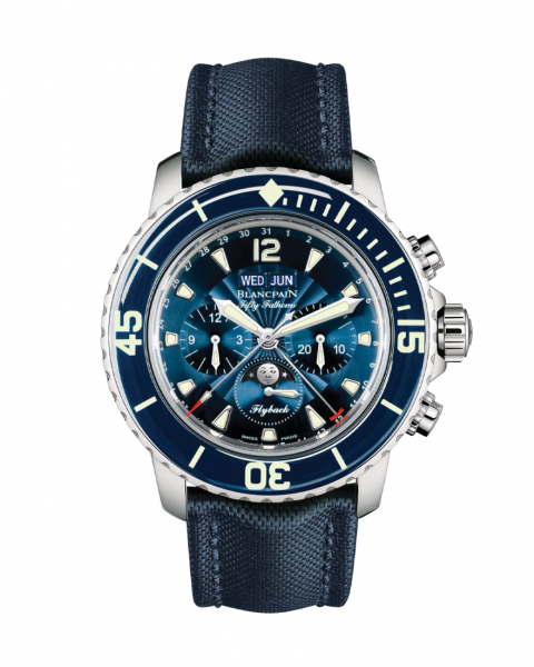 Blancpain Fifty Fathoms Chronographe Flyback Quantième Complet 5066F-1140-52B
