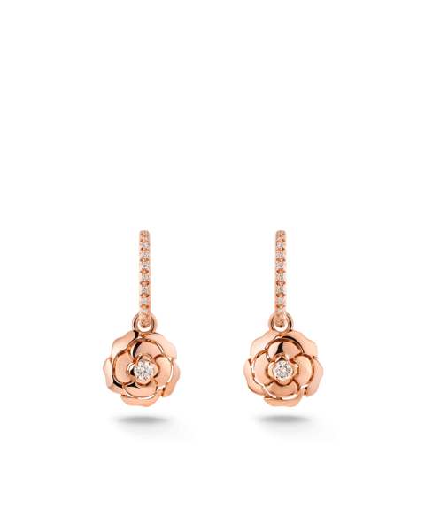 Chanel Extrait de Camélia Earrings