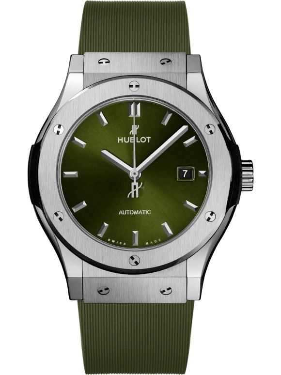 Hublot Classic Fusion Titanium Green 42mm 542.NX.8970.RX