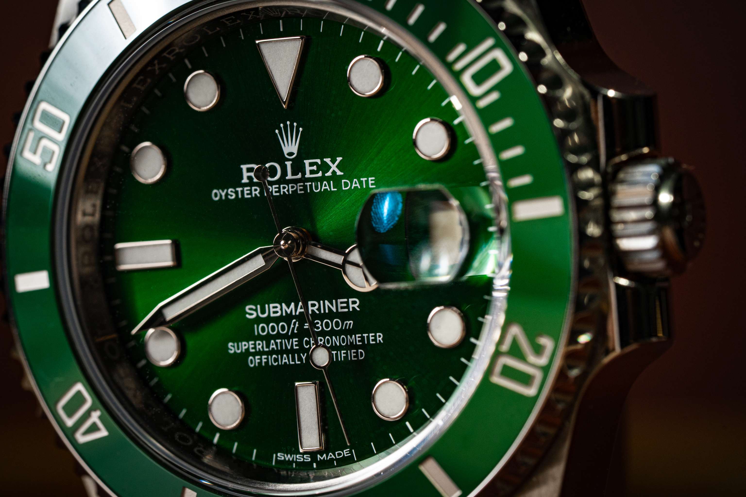 Rolex submariner 116610lv Hulk