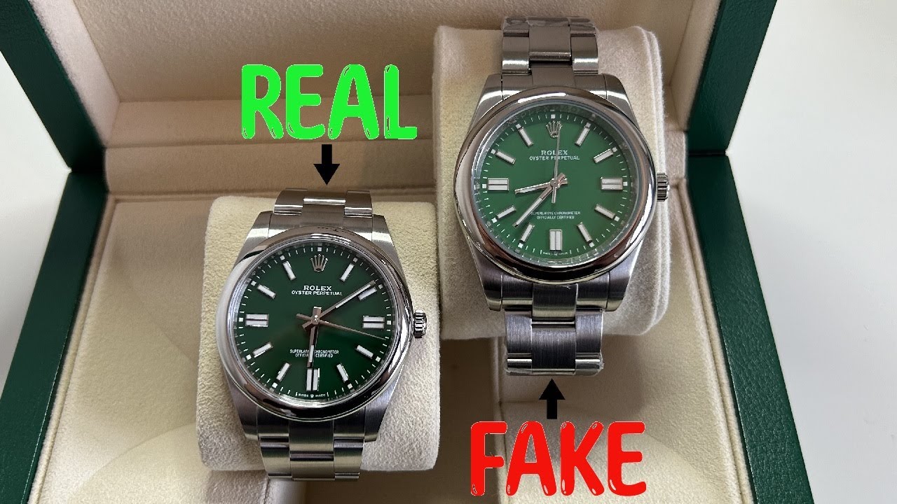 How to know if it's a real rolex sale