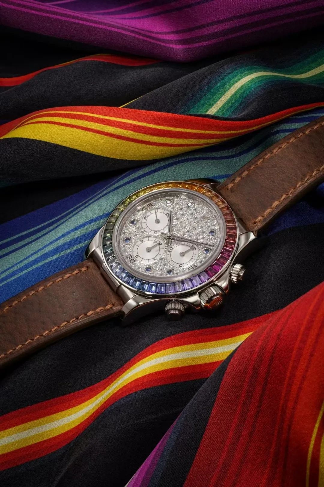 Rolex's first vintage rainbow Daytona to be auctioned for over CHF 3 million