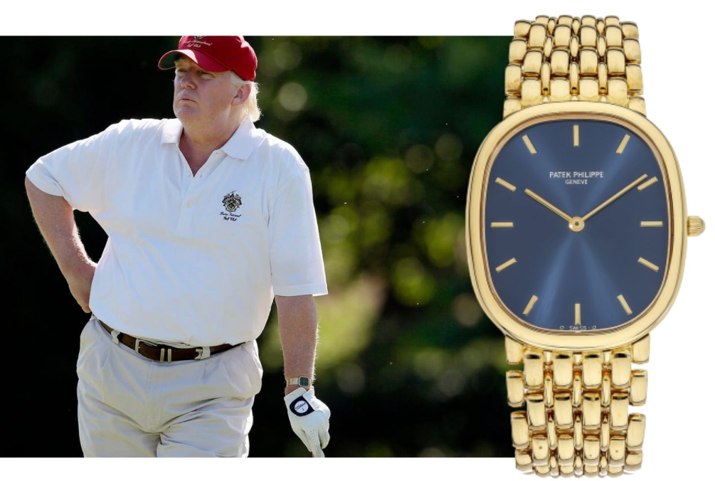 Trump Patek Philippe Golden Ellipse 