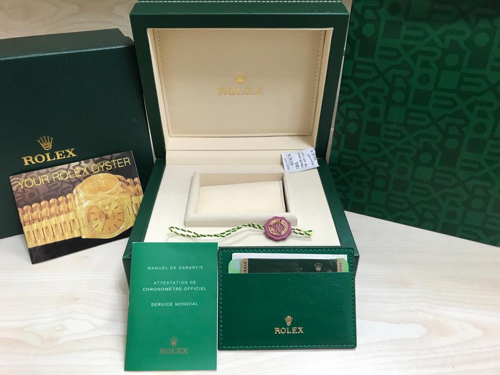 Rolex warranty card box