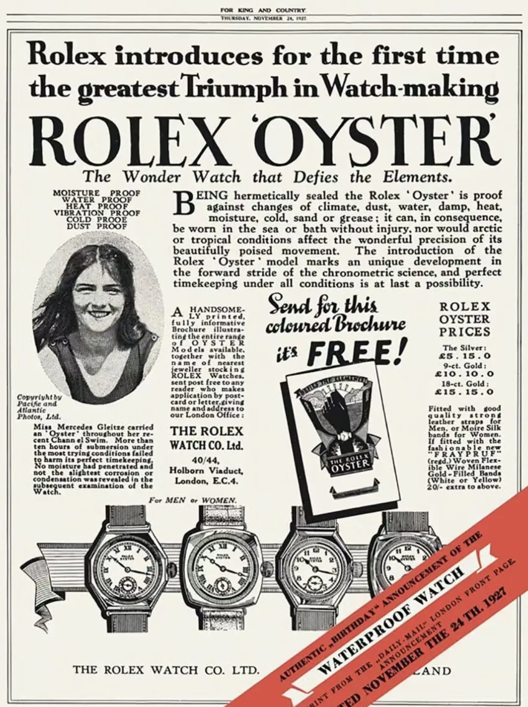 rolex sponsorship